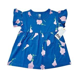 NWT Tea Collection Ruffle Sleeve Dress Size 6m